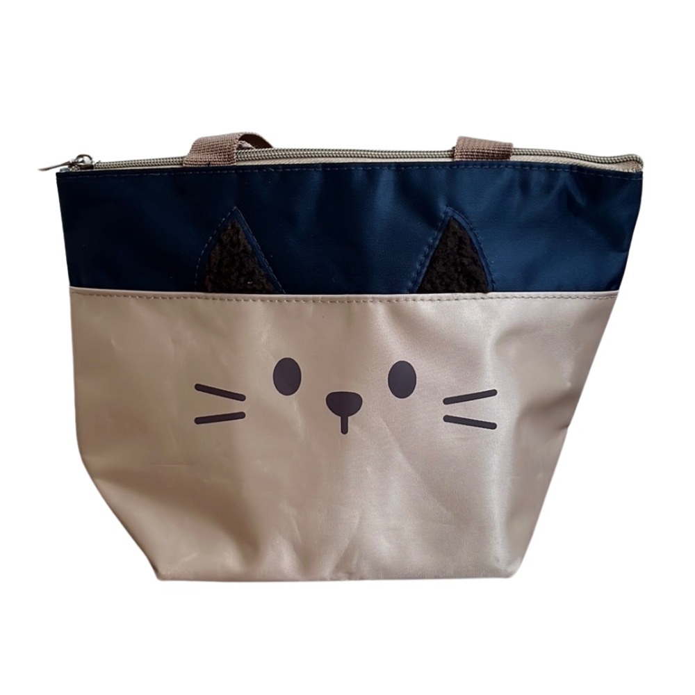 NEW! Cute cat insulated lunch bag